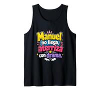 Manuel no llega, aterriza con Drama Tank Top