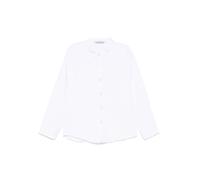 Manuel Ritz band-collar shirt - White 24 mth