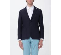 MANUEL RITZ Single-Breasted Virgin Wool Blazer with a Slim Fit - Size: 54 - male