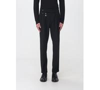 MANUEL RITZ Slim Fit Pleated Chino Trousers with Off-Center Closure - Size: 52 - male