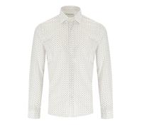 MANUEL RITZ WHITE PATTERNED SHIRT 40