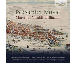 Manuel Staropoli, Gioele Gusberti, Paolo Monetti, Pietro Prosser, Manuel Tomadin - Marcello, Vivaldi & Bellinzani: Recorder Music