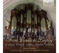 Manuel Tomadin - From Venice to Leipzig, Organ Music