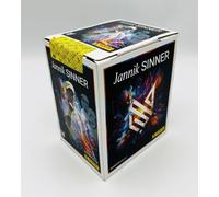 manuelkant Box of 36 Sachets for Collecting Figurines Jannik Sinner Sticker Album Panini