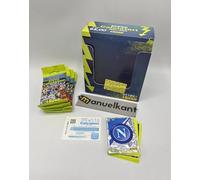 manuelkant Calciatori Panini 2023 24 2024 Figurines - Super Box of 12 Fatpack Slogan Blue