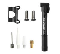 Manuelle Luftpumpe - Tragbare Luftpumpe Metall 23 cm, Ball Aufpumper | Kompakte Fahrradpumpe Metall Für Fußball, Basketball, Motorrad, Fahrrad, Reisen, Radfahren, Straße, Zuhause