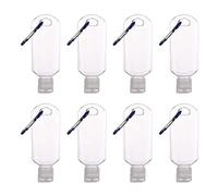 Manufacturers Stock 50ml Hand- Hand Sanitizer Hook Bottle PETG Flip Plastic Transparent Set with 8 Bottles Caps 1 Bucket 2 Nozzles Easy to Use Convenient High Grade Daily Home Tool
