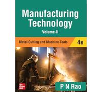Manufacturing Technology Vol 2 [Paperback] Rao