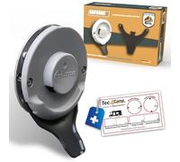 Manufaktur3D Condensation drain, chimney sign, drain for lid, chimney cover, exhaust fi, heating on motorhome, caravan, (type Truma, black)