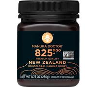 MANUKA DOCTOR | MGO 825+ Manuka Honey Monofloral | 250g | 100% Pure New Zealand Honey | Certified RAW | Non-GMO | Independently Lab Tested | Hive to Home Traceable
