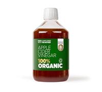 MANUKA DOCTOR Organic Apple Cider Vinegar with the Mother | 500ml | Raw, Unpasteurised & Unfiltered ACV | 100% Organic British Apples | Natural, No Preservatives