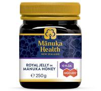 Manuka Honey MGO 400+ New Zealand with Royal Jelly - Premium UMF-Grade Equivalent Active Honey, High Strength Raw Manuka Honey, Smooth Rich Taste, Certified MGO 400+, Bee Superfood Blend