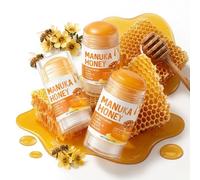 Manuka Honey Heel Balm Stick for Cracked Heel Repair, 40g*3 Tube