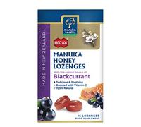 Manuka Honey Lozenges Blackcurrant with Vitamin C