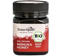 Manuka Honey MGO 400+ BIO 250 g - TRANZALPINE