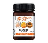 Manuka Lab Certified MGO 300+ Manuka Honey 500g - The Natural Way to Heal Your Wounds, Clear Your Skin and Boost Your Energy | Premium Quality Honey from New Zealand, Manuka Honey