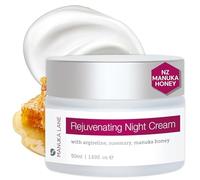 Manuka Lane Night Cream with Retinol, Manuka Honey, and Peptides Real Glowing Results for Youthful, Healthy Skin