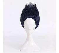 MANUKS Cosplay Wig,Kisame Hoshigaki Cosplay Wig,Blue Black Short Wig,with Free Wig Cap,Halloween Costume Cosplay,for Christmas Carnival party