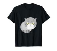 Manurneko Animal Illustration, Minimalist Design, Simple, Unisex Gift T-Shirt