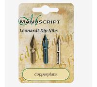 Manuscript : 3 Carded Nibs : Copperplate