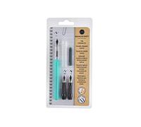 Manuscript 3 Nib Calligraphy Set - Dodec Fountain Pen, 3 Nib Sections, 2 Ink cartridges, Ideal for Those Starting Their Calligraphy Journey & For Those Looking To Expand Their Calligraphy Skills