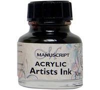 Manuscript Acrylic Artists Ink 30ml-Sepia