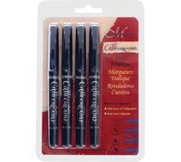 Manuscript CalliCreative Markers Assorted 4/Pkg-Black