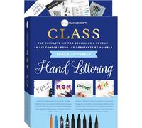 MANUSCRIPT Class Teach Yourself Hand Lettering Kit, Black
