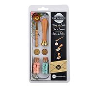 Manuscript Decorative Sealing Kit with Wax Beads and Spoon