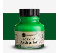Manuscript : Dip Pen Acrylic Ink : 30ml : Emerald Green