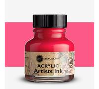 Manuscript : Dip Pen Acrylic Ink : 30ml : Pink