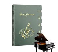 Manuscript File Storage - 25.5 x 32 cm A4, Sheet Music Organizer, Transparent Envelopes for Pages | Convenient Writing, A4 Document Holder, Portable Sheet Protection, for School, Office