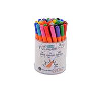 Manuscript Fine Tip Creative Markers in Tub - Coloured (Pack of 36)