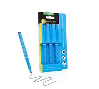 MANUSCRIPT Fineliner Pens (Pack of 3) - Black Writing Pens with Ergonomic Grip for Everyday Use, Reliable Pen Multipack with Durable Tip, Essential Work & School Supplies