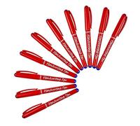 MANUSCRIPT (Pack of 30) Blue Handwriting Pens Comfort Grip School Kids Handwriter