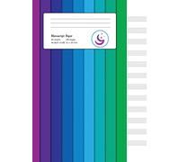 Manuscript Paper: Colour Spectrum | A4 Blank Sheet Music Notebook: 2 (Music Gifts & Composition Books)