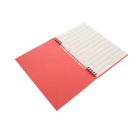 Manuscript Paper Notebook B5 Vintage Red Loose Leaf for Kids