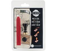 Manuscript Pen Company Ceramic Mini Seal & Wax Set - C