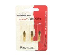 MANUSCRIPT PEN COMPANY Fountain Pen Shadow Nib, Gold, One Size