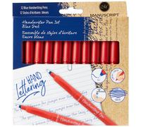 Manuscript Pen Company MANUSCRIPT Handwriting Pens Blue - pack of 12 handwriting pens