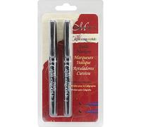 Manuscript Pen Manuscript CalliCreative Markers 2.5 mm and 4.8 mm-Black