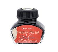 Manuscript Pen Manuscript Calligraphy Ink Bottle 30 ml-Black