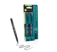 MANUSCRIPT Pk 2 Callicreative Metallic Italic Markers, Gold & Silver