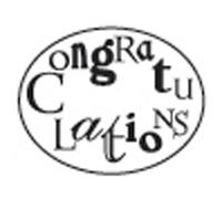 Manuscript Resin Seal Congratulations Purple Wax and Seal Set