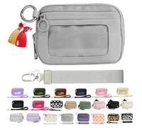 Manutox The Iris' Wallet 2nd Gen, The Iris' Wallet, The Iris Pouch Wristlet with ID Window, Waterproof Nylon Wallet for Women, N/2 Key Rings, Small but spacious