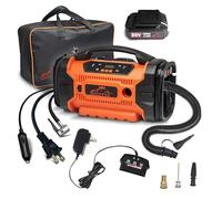 Manwe Car Tyre Inflator,Portable Air Compressor Pump