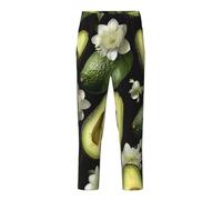 Many avocado images Print Casual Wear Home Relaxation Soft Pajama Pants Women Men Trousers Themed Parties