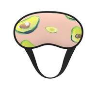 Many Avocado Images Print, Full Eye Covers Light Blocking Eye Masks Blackout Sleep Eye Muffs