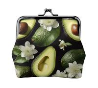 Many avocado images Print Versatile Coin Purse Exquisite Mini Wallet Cute Change Pouch for Any Occasion