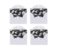 Many Black Pebbles Print Blank Greeting Cards, Love Buttons, Pearl Paper Envelopes Suitable For Various Occasions - Anniversary Cards, Thank You Cards, Holiday Cards, Wedding Cards, Congratulations.